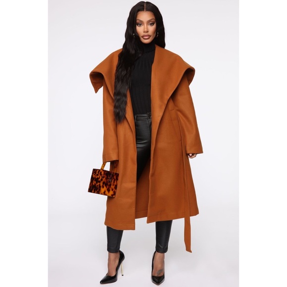 Fashion Nova Jackets & Blazers - 💎NWT || Fashion Nova | Wool Trench Coat S/M